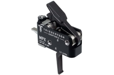 Image of Triggertech ARPTBB36NNF Adaptable Sig MPX Black PVD Two-Stage Flat 3.50-6 Lbs
