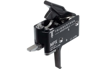 Image of Triggertech ARPTBB36NNF Adaptable Sig MPX Black PVD Two-Stage Flat 3.50-6 Lbs