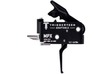 Image of Triggertech ARPTBB36NNF Adaptable Sig MPX Black PVD Two-Stage Flat 3.50-6 Lbs