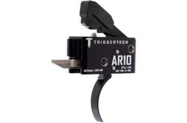 Image of Triggertech Competitive Trigger, AR-10, Curved, Fixed, 3.5lb Pull, Anodized, Black, ART-TBB-33-NNC