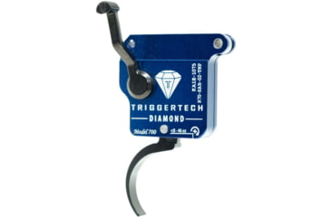 Image of Triggertech Diamond Black Curved Fits Remington 700 Left Hand, R7LSAB02TNP