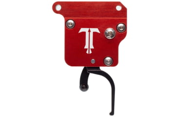 Image of Triggertech Diamond Bottom Safety Trigger, Remington 700, 1.5-4 lb Pull, Ambidextrous, Flat, Anodized, Black, R70-SRB-02-BNF
