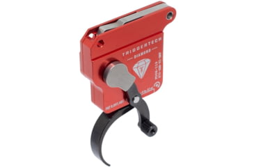 Image of Triggertech Diamond Bottom Safety Trigger, Remington 700, 1.5-4 lb Pull, Ambidextrous, Pro Curved, Anodized, Black, R70-SRB-02-BNP