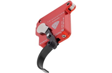 Image of Triggertech Diamond Bottom Safety Trigger, Remington 700, 1.5-4 lb Pull, Ambidextrous, Pro Curved, Anodized, Black, R70-SRB-02-BNP
