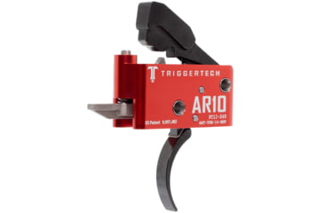 Image of Triggertech Diamond Trigger, AR-10, 1.5-4 lb Pull, Pro Curved, Anodized, Black, ART-TRB-14-NNP