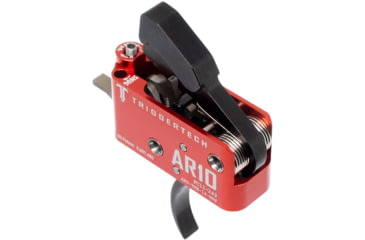 Image of Triggertech Diamond Trigger, AR-10, 1.5-4 lb Pull, Pro Curved, Anodized, Black, ART-TRB-14-NNP