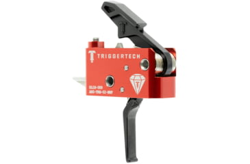 Image of Triggertech Diamond Trigger, AR-15, Flat, 1.5 - 4 lbs, PVD Black, AR0-TRB-14-NNF