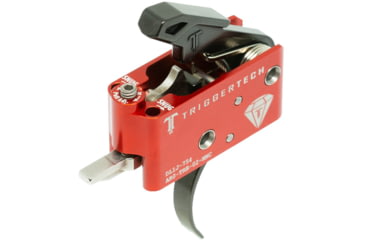 Image of Triggertech Diamond Trigger, AR-15, Pro-Curved, 1.5 - 4 lbs, PVD Black, AR0-TRB-14-NNP