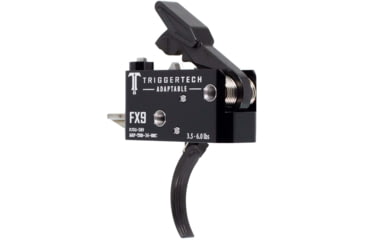 Image of Triggertech FX-9 Adaptable Trigger, Curved, 3.5-6 lbs., Black, ARF-TBB-36-NNC