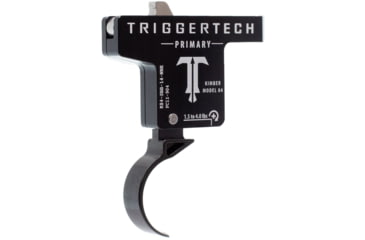 Image of Triggertech Primary Kimber Model 84 Rifle Trigger, Single-Stage, Curved, 1.5-4lb, Black PVD, K84-SBB-14-NNK