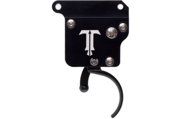 Image of Triggertech Primary Bottom Safety Trigger, Remington 700, 1.5-4 lb Pull, Ambidextrous, Curved, Anodized, Black, R70-SBB-14-BNC