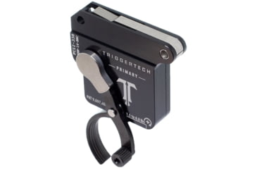 Image of Triggertech Primary Bottom Safety Trigger, Remington 700, 1.5-4 lb Pull, Ambidextrous, Curved, Anodized, Black, R70-SBB-14-BNC