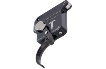 Image of Triggertech Primary Bottom Safety Trigger, Remington 700, 1.5-4 lb Pull, Ambidextrous, Curved, Anodized, Black, R70-SBB-14-BNC