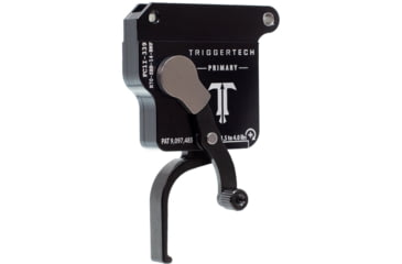 Image of Triggertech Primary Bottom Safety Trigger, Remington 700, 1.5-4 lb Pull, Ambidextrous, Flat, Anodized, Black, R70-SBB-14-BNF