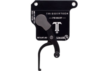 Image of Triggertech Primary Bottom Safety Trigger, Remington 700, 1.5-4 lb Pull, Ambidextrous, Flat, Anodized, Black, R70-SBB-14-BNF