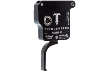Image of Triggertech Primary Trigger, Armalite AR-50, 2.5-5 lb Pull, Ambidextrous, Flat, Anodized, Black, A50-SBB-24-NNF