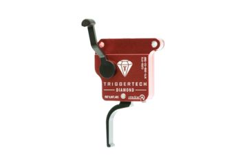 Image of Triggertech Rem 700 Black Diamond Flat Clean Trigger, PVD Black R70-SRB-02-TNF