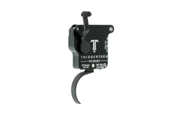 Image of Triggertech Rem 700 Black Primary Curved Clean Trigger, PVD Black R70-SBB-14-TNC