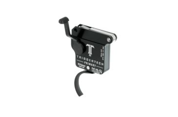 Image of Triggertech Rem 700 Black Primary Curved Clean Trigger, PVD Black R70-SBB-14-TNC