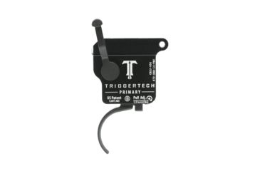 Image of Triggertech Rem 700 Black Primary Curved Trigger, PVD Black R70-SBB-14-TBC
