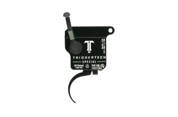 Image of Triggertech Rem 700 Black Special Pro Curved Trigger, Bolt Release, PVD Black, R70-SBB-13-TBP