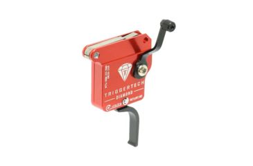 Image of Triggertech Rem 700 Left Black Diamond Flat Clean Trigger, PVD Black, R7L-SRB-02-TNF