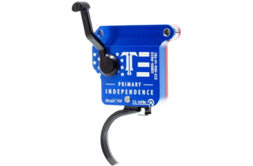 Image of Triggertech Rem 700 Primary Independence Day Trigger, Red Upper, Blue Lower, X33-SRB-14-TBC
