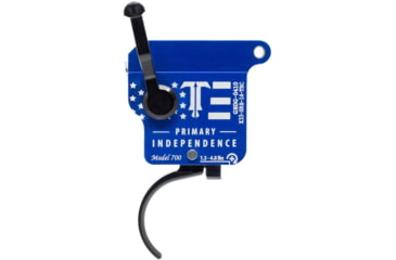 Image of Triggertech Rem 700 Primary Independence Day Trigger, Red Upper, Blue Lower, X33-SRB-14-TBC
