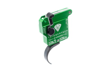 Image of Triggertech Remington 700 Two-Stage Diamond Trigger Pro Curved, Black, R70-TGB-02-TNP