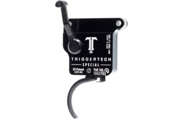 Image of Triggertech Remington Model 7 Special Curved Trigger, BLACK, REMINGTON MODEL 7, RM7-SBB-13-TBC