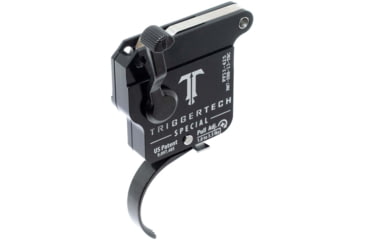 Image of Triggertech Remington Model 7 Special Curved Trigger, BLACK, REMINGTON MODEL 7, RM7-SBB-13-TBC