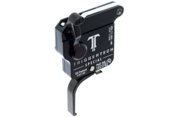 Image of Triggertech Remington Model 7 Special Flat Trigger, BLACK, REMINGTON MODEL 7, RM7-SBB-13-TBF