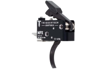 Image of Triggertech SIG MPX Adaptable Trigger, Curved, 3.5-6 lbs., Black, ARP-TBB-36-NNC