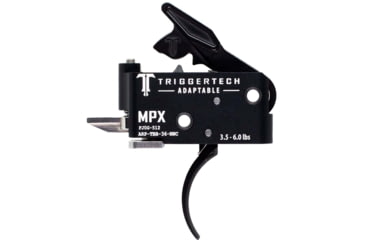 Image of Triggertech SIG MPX Adaptable Trigger, Curved, 3.5-6 lbs., Black, ARP-TBB-36-NNC