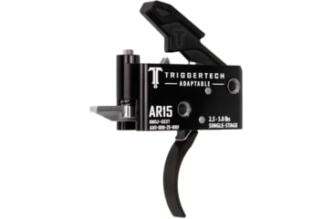 Image of Triggertech Single-Stage Adaptable Pro Curved Trigger, Black/Black, AR0-SBB-25-NNP