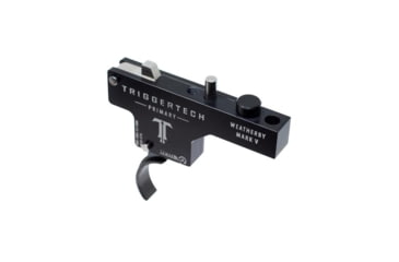 Image of Triggertech Weatherby Mark V Primary Curved Trigger, 1.5 - 4 lb, Black, WM5-SBB-14-NBW
