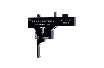 Image of Triggertech Weatherby Mark V Primary Flat Trigger, 1.5 - 4 lb, Black, WM5-SBB-14-NBF