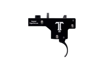 Image of Triggertech Weatherby Mark V Special Curved Trigger, 1 - 3.5 lb, Black, WM5-SBB-13-NBW