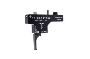 Image of Triggertech Weatherby Mark V Special Flat Trigger, 1 - 3.5 lb, Black, WM5-SBB-13-NBF
