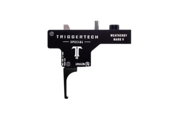 Image of Triggertech Weatherby Mark V Special Flat Trigger, 1 - 3.5 lb, Black, WM5-SBB-13-NBF