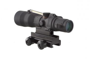 Image of Trijicon ACOG 3x30 Dual Ill Rifle Scope w/Mount, Amber Crosshair .308 WIN Reticle
