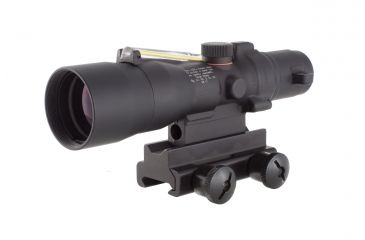 Image of Trijicon ACOG 3x30 Dual Ill Rifle Scope w/Mount, Amber Crosshair .308 WIN Reticle, Open Box