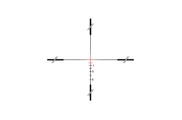 Image of Trijicon ACOG 3x30 Dual Ill Rifle Scope w/Mount, Red Chevron .308 WIN Reticle