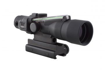 Image of Trijicon ACOG 3x30 Scope, Dual Illuminated Green Chevron .308 Ballistic Reticle w/TA60 Mount, TA33G-9