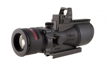 Image of Trijicon ACOG 6x48 Red Chevron .223 Reticle Rifle Scope w/Mount &amp; 8MOA RMR Sight