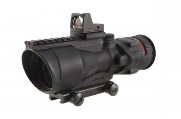 Image of Trijicon ACOG 6x48 Red Chevron .223 Reticle Rifle Scope w/Mount &amp; 8MOA RMR Sight