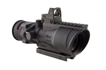 Image of Trijicon ACOG 6x48 Red Chevron .223 Reticle Rifle Scope w/Mount &amp; 8MOA RMR Sight
