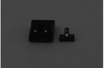 Image of Trijcion S&amp;W .45 Long Rear, 3 dot green front &amp; green long rear night sight set