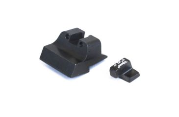Image of Trijcion S&amp;W .45 Long Rear, 3 dot green front &amp; green long rear night sight set