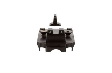 Image of Trijicon 1911 RMR Mount w/Integrated Night Sight Set,Black Front/Black Rear Outline w/Green Lamps 600757